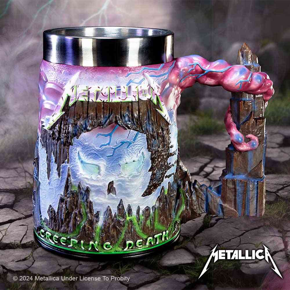 Nemesis Now Metallica - Creeping Death 15.5cm Tankard - Multicolours